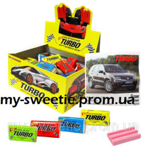 Жувальна гумка TURBO Xtreme 100 шт (PowerGum) - Зображення 4