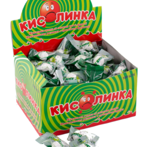 ЖИВАЛЬНА РЕЗИНКА КИСЛИНКА 100 ШТ 3,5 ГР