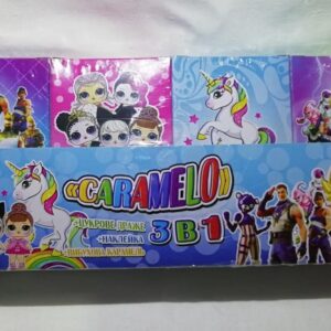 Цукрове драже CARAMELO 3в1 20 шт.(16г.) - Зображення 2