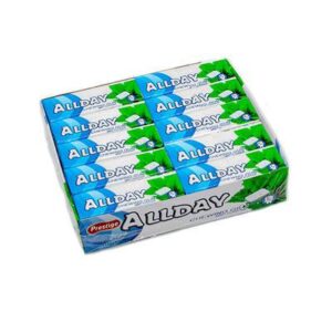 Жувальна гумка ALL DAY подушечки (м'ята) 30 шт./блок