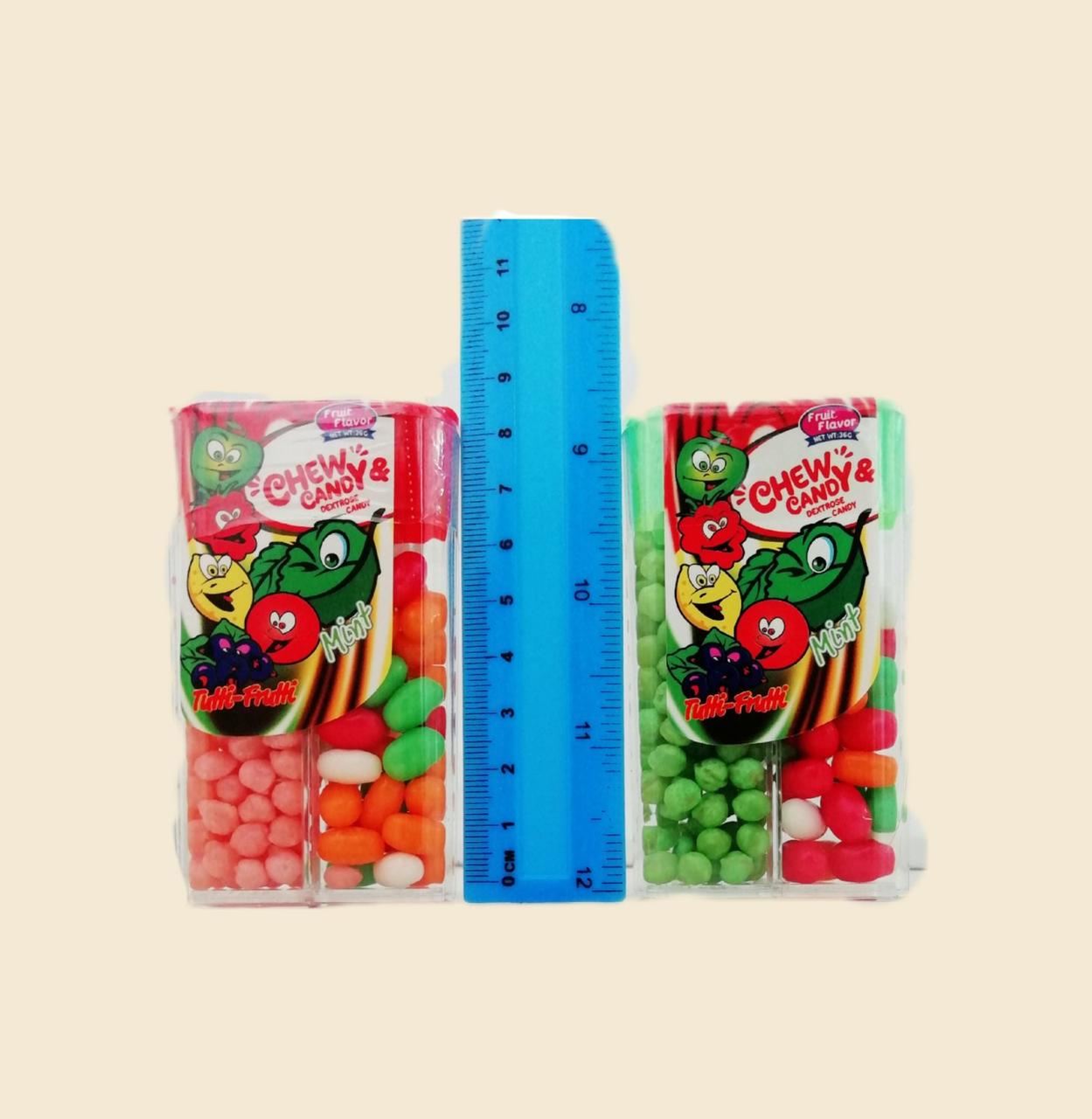 Драже XL. Тік-так + жувальні цукерки. 36 г 12 шт. - Зображення 2