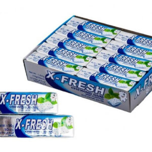 Жувальна гумка X-FRESH подушечки (м'ята) 30 шт./блок