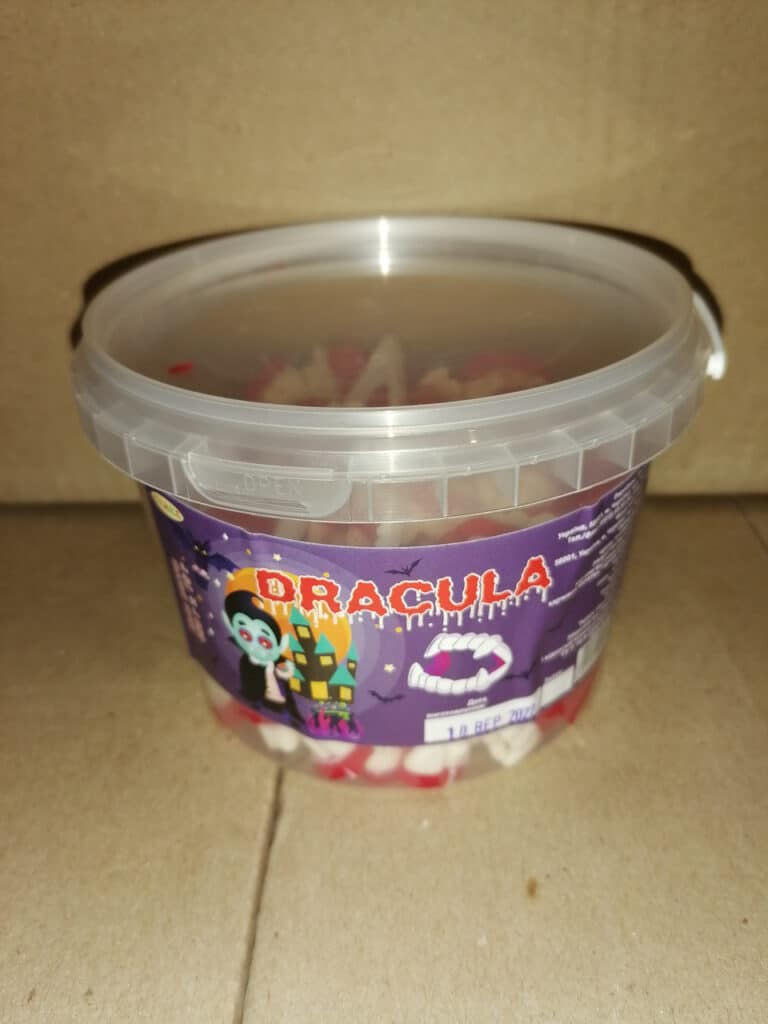 Желейний мармелад DRACULA (зуби-вампіра) 450 г.