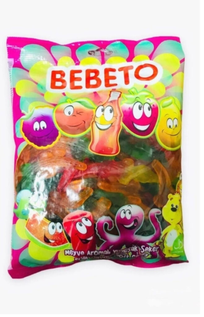 Жувальні мармелад BEBETO 1 кг Крокодил