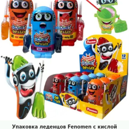 Льодяник Робот у уп. 12 шт.