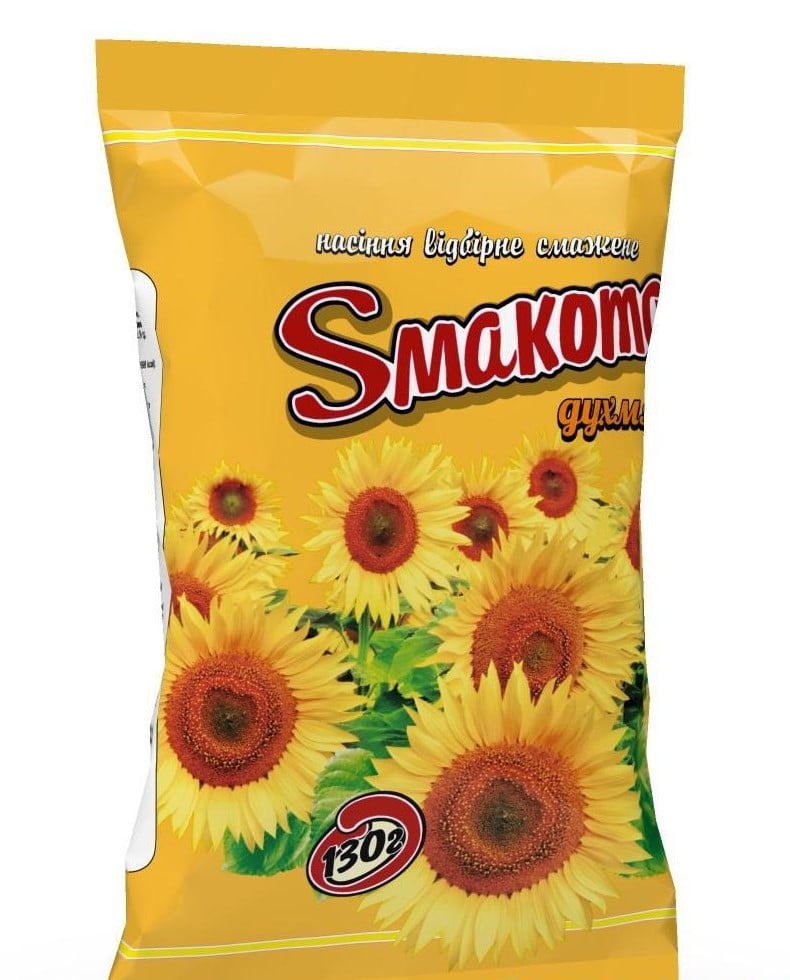 Насіння смажене Smakota 130гр.(цена за 5шт.) - Зображення 1