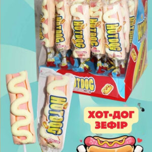 HOT DOG MARSHMALLOW на паличці 30 шт.